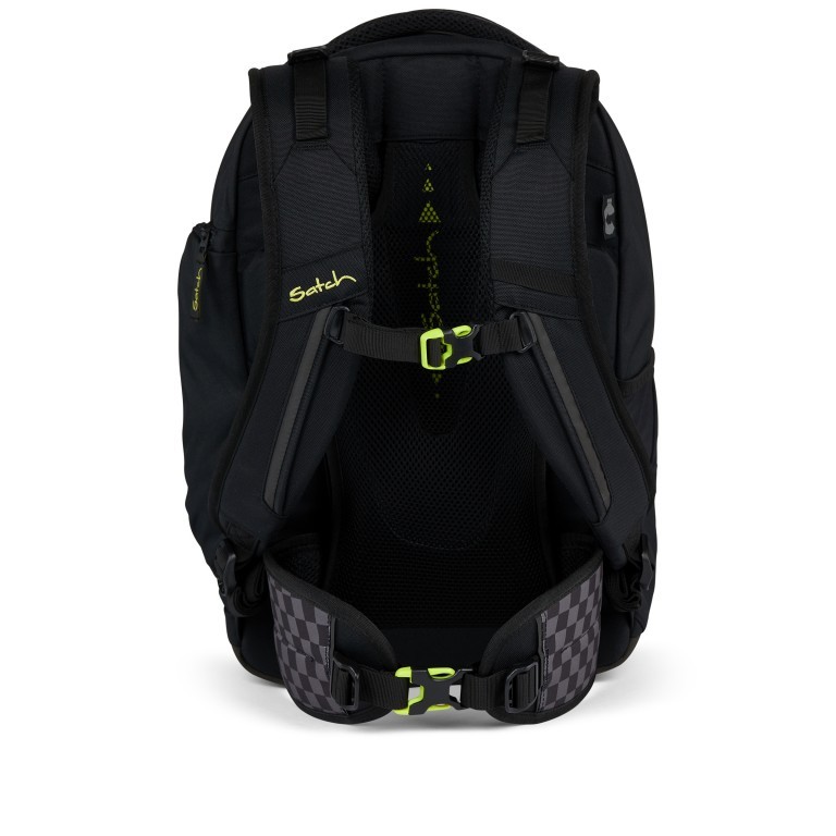 Rucksack Match 2025 erweiterbar auf 35 Liter Dark Skate, Farbe: anthrazit, Marke: Satch, EAN: 4057081185535, Abmessungen in cm: 30x45x24, Bild 5 von 10