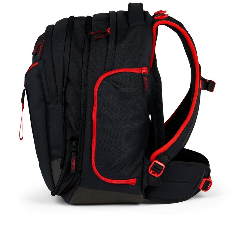 Rucksack Match 2024 erweiterbar auf 35 Liter Fire Phantom, Farbe: anthrazit, Marke: Satch, EAN: 4057081185450, Abmessungen in cm: 39.5x45x21, Bild 6 von 11