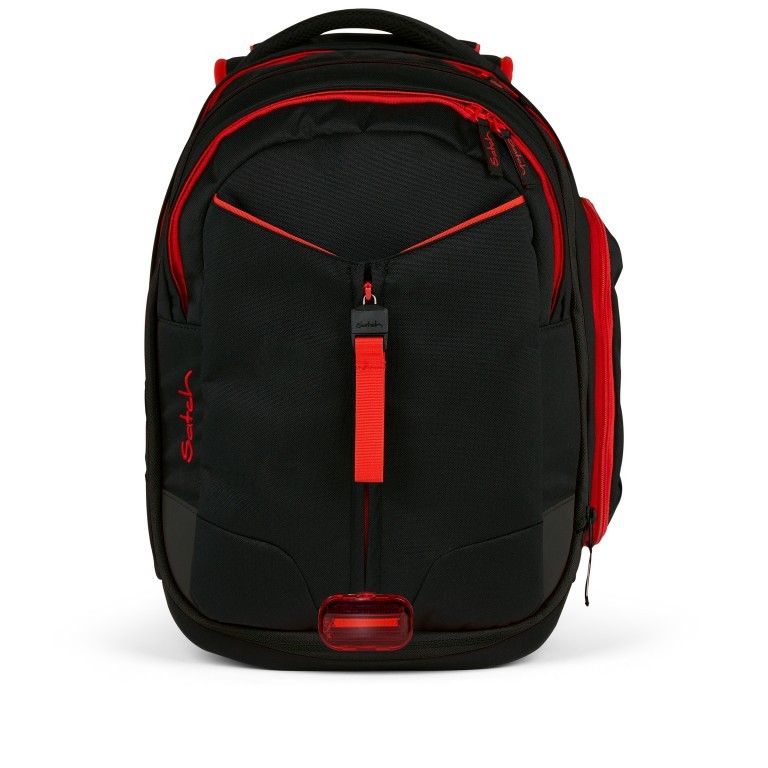 Rucksack Match 2025 erweiterbar auf 35 Liter Fire Phantom, Farbe: anthrazit, Marke: Satch, EAN: 4057081185450, Abmessungen in cm: 30x45x24, Bild 10 von 10
