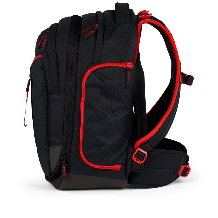 Rucksack Match 2024 erweiterbar auf 35 Liter Fire Phantom, Farbe: anthrazit, Marke: Satch, EAN: 4057081185450, Abmessungen in cm: 39.5x45x21, Bild 7 von 11