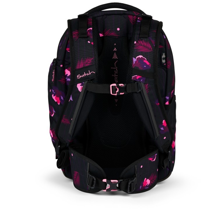 Rucksack Match 2024 erweiterbar auf 35 Liter Mystic Nights, Farbe: schwarz, Marke: Satch, EAN: 4057081185474, Abmessungen in cm: 39.5x45x21, Bild 5 von 11