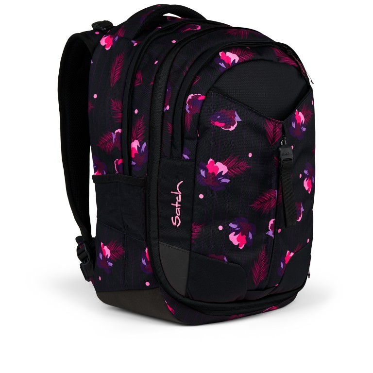 Rucksack Match 2024 erweiterbar auf 35 Liter Mystic Nights, Farbe: schwarz, Marke: Satch, EAN: 4057081185474, Abmessungen in cm: 39.5x45x21, Bild 2 von 11