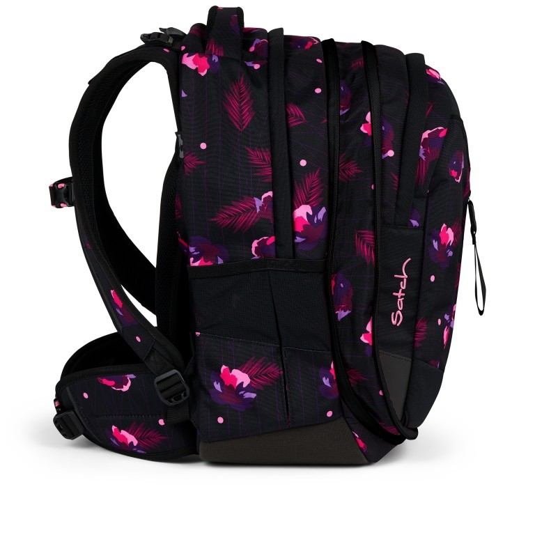 Rucksack Match 2025 erweiterbar auf 35 Liter Mystic Nights, Farbe: schwarz, Marke: Satch, EAN: 4057081185474, Abmessungen in cm: 30x45x24, Bild 4 von 10