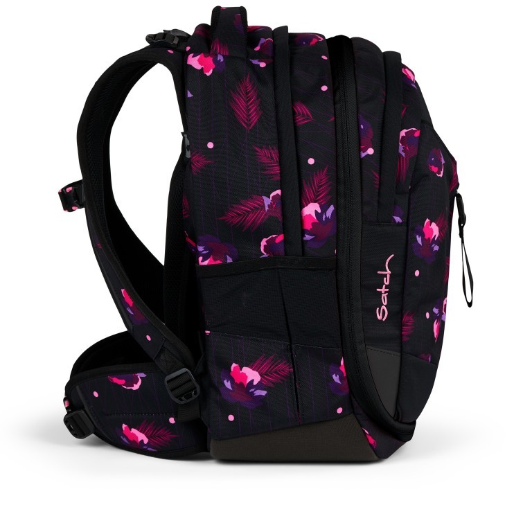 Rucksack Match 2025 erweiterbar auf 35 Liter Mystic Nights, Farbe: schwarz, Marke: Satch, EAN: 4057081185474, Abmessungen in cm: 30x45x24, Bild 3 von 10