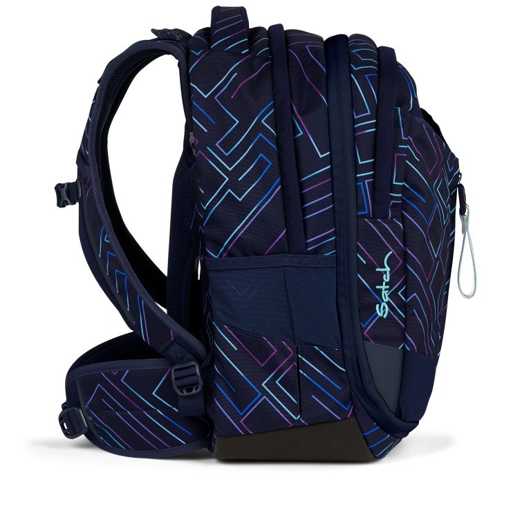 Rucksack Match 2025 erweiterbar auf 35 Liter Purple Laser, Farbe: flieder/lila, Marke: Satch, EAN: 4057081185542, Abmessungen in cm: 30x45x24, Bild 3 von 10