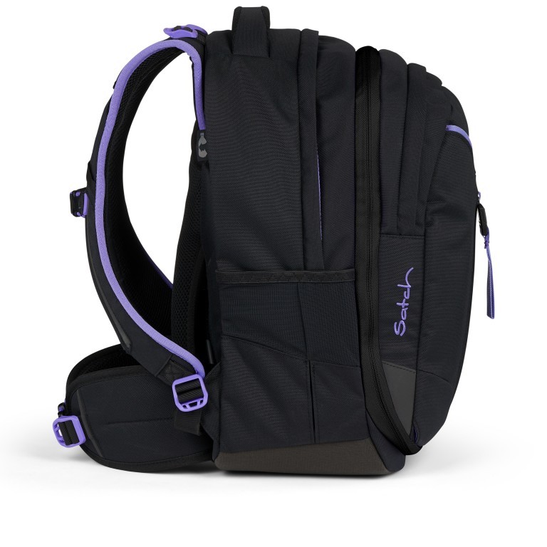 Rucksack Match 2025 erweiterbar auf 35 Liter Purple Phantom, Farbe: flieder/lila, Marke: Satch, EAN: 4057081185443, Abmessungen in cm: 30x45x24, Bild 3 von 10