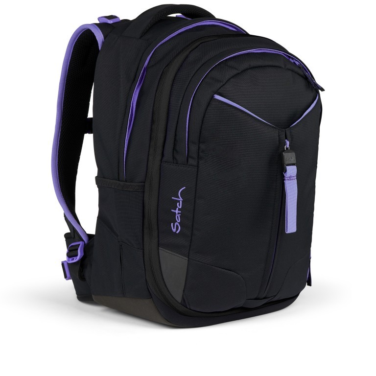 Rucksack Match 2024 erweiterbar auf 35 Liter Purple Phantom, Farbe: flieder/lila, Marke: Satch, EAN: 4057081185443, Abmessungen in cm: 39.5x45x21, Bild 2 von 11