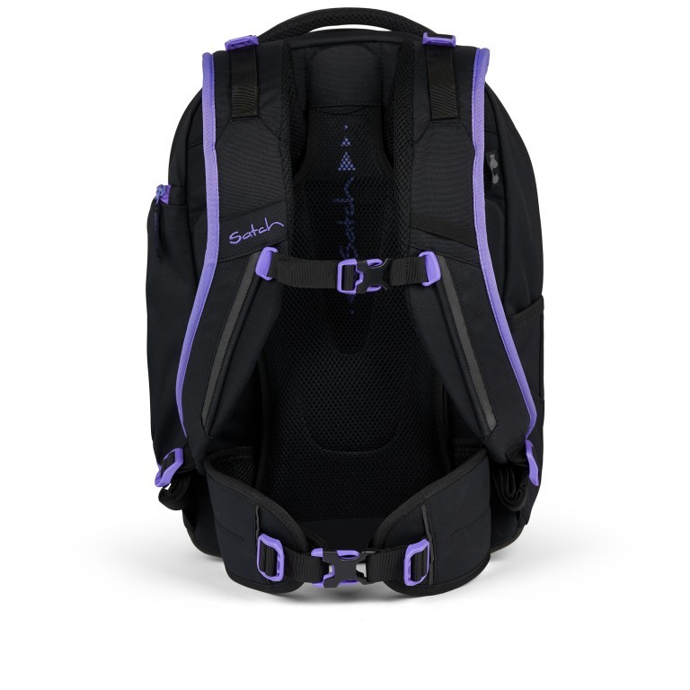 Rucksack Match 2025 erweiterbar auf 35 Liter Purple Phantom, Farbe: flieder/lila, Marke: Satch, EAN: 4057081185443, Abmessungen in cm: 30x45x24, Bild 5 von 10