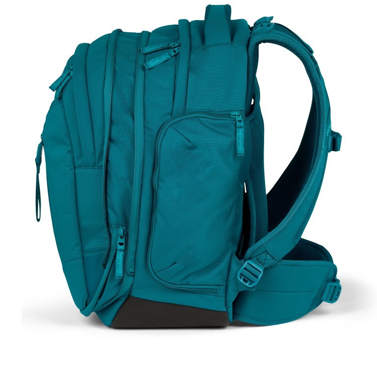 Rucksack Match 2024 erweiterbar auf 35 Liter Deep Petrol, Farbe: blau/petrol, Marke: Satch, EAN: 4057081185436, Abmessungen in cm: 39.5x45x21, Bild 6 von 11