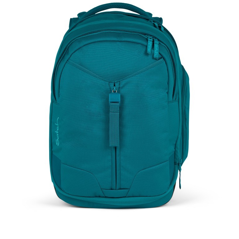 Rucksack Match 2024 erweiterbar auf 35 Liter Deep Petrol, Farbe: blau/petrol, Marke: Satch, EAN: 4057081185436, Abmessungen in cm: 39.5x45x21, Bild 1 von 11