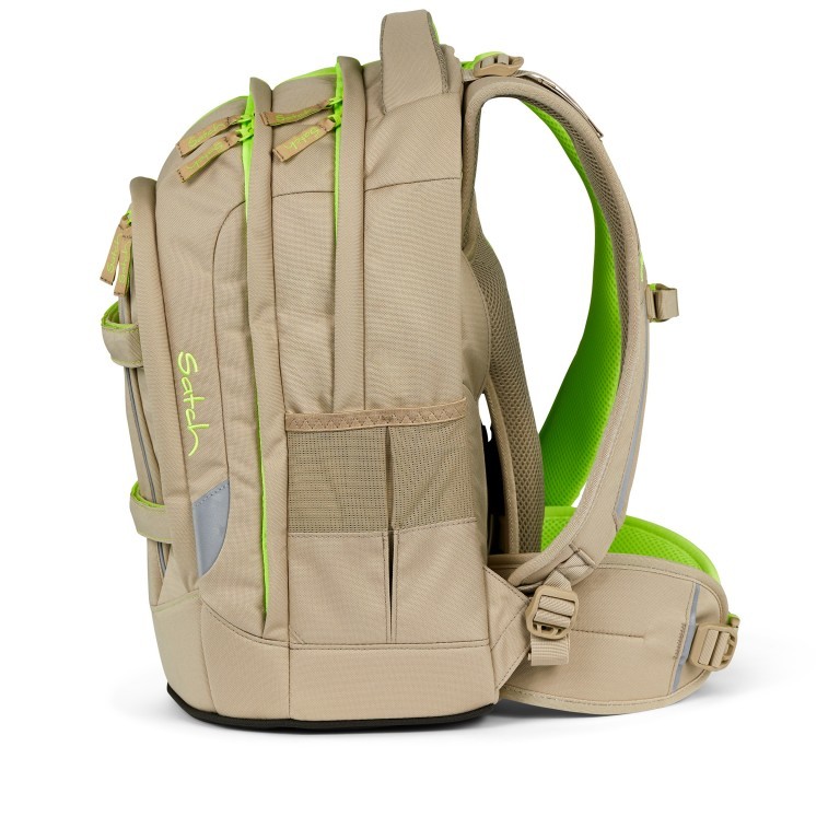 Rucksack Pack Special Edition Think Twice mit austauschbaren Swaps Double Trouble, Farbe: beige, Marke: Satch, EAN: 4057081185788, Abmessungen in cm: 30x45x12, Bild 6 von 11