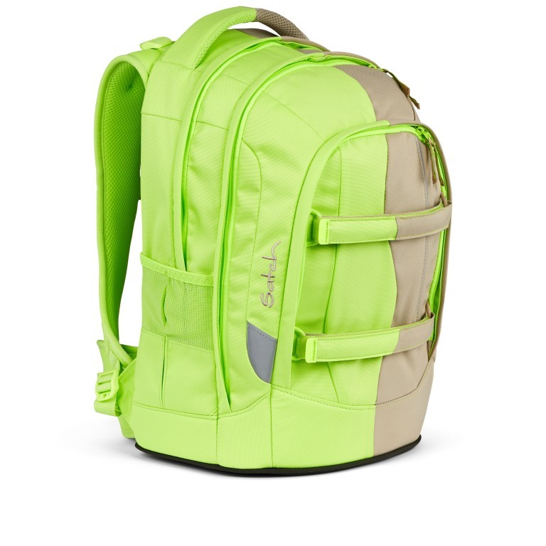 Rucksack Pack Special Edition Think Twice mit austauschbaren Swaps Double Trouble, Farbe: beige, Marke: Satch, EAN: 4057081185788, Abmessungen in cm: 30x45x12, Bild 3 von 11