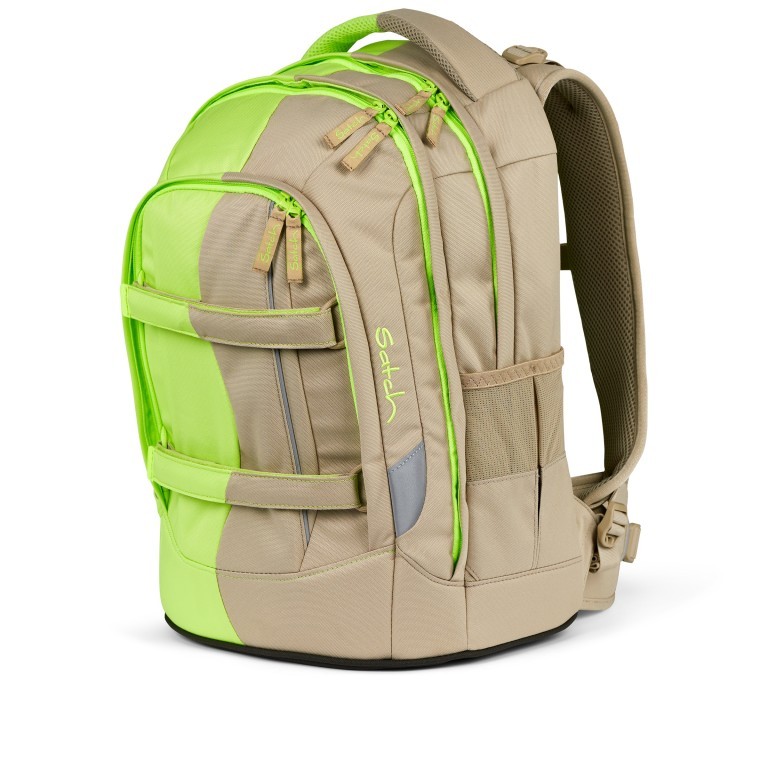 Rucksack Pack Special Edition Think Twice mit austauschbaren Swaps Double Trouble, Farbe: beige, Marke: Satch, EAN: 4057081185788, Abmessungen in cm: 30x45x12, Bild 7 von 11