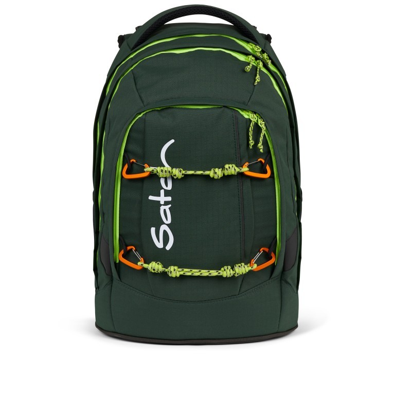 Rucksack Pack Adventure Edition Set 3-teilig Green Explorer, Farbe: grün/oliv, Marke: Satch, EAN: 4057081190539, Abmessungen in cm: 30x45x22, Bild 2 von 15