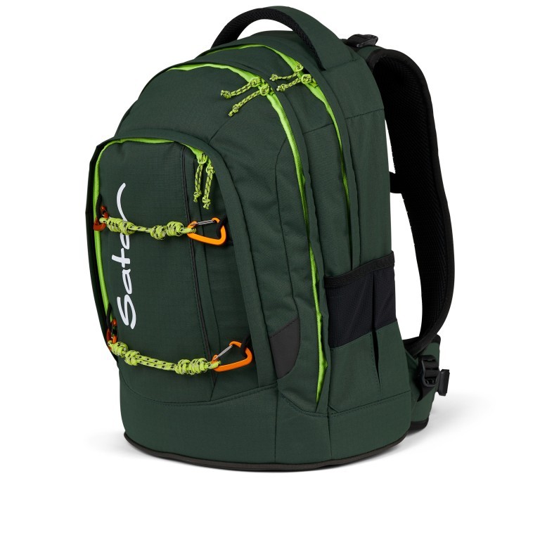 Rucksack Pack Adventure Edition Set 3-teilig Green Explorer, Farbe: grün/oliv, Marke: Satch, EAN: 4057081190539, Abmessungen in cm: 30x45x22, Bild 8 von 15