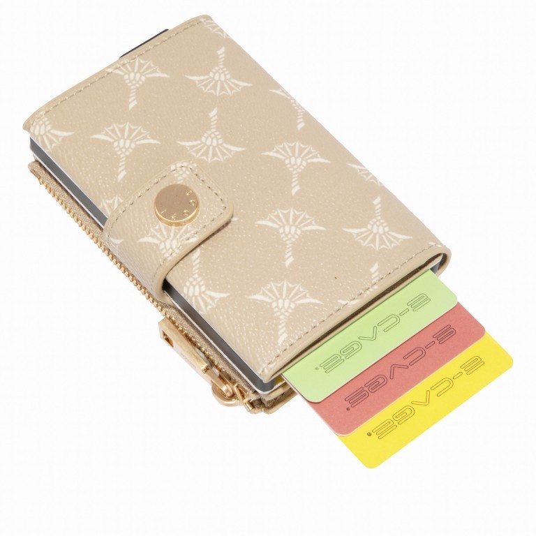 Geldbörse Cortina 1.0 E-Cage C-Four mit RFID-Schutz Sesame, Farbe: beige, Marke: Joop!, EAN: 4048835101840, Abmessungen in cm: 7x10.5x2.5, Bild 7 von 7