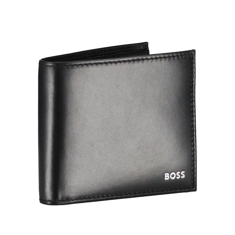 Geldbörse Randy 4CC-Coin Black, Farbe: schwarz, Marke: BOSS, EAN: 4063541908521, Abmessungen in cm: 11.3x9.5x2.5, Bild 2 von 4