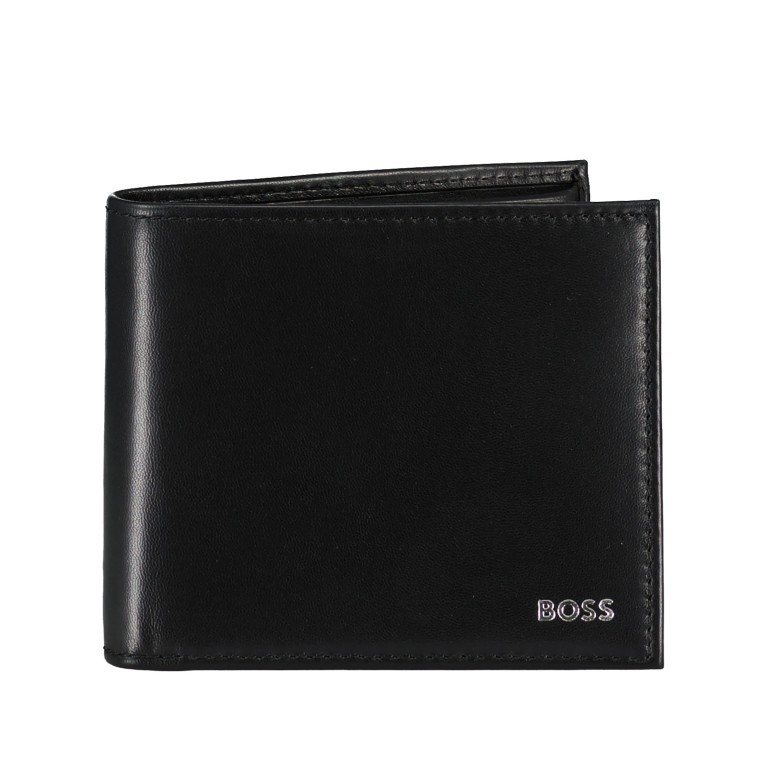 Geldbörse Randy 4CC-Coin Black, Farbe: schwarz, Marke: BOSS, EAN: 4063541908521, Abmessungen in cm: 11.3x9.5x2.5, Bild 1 von 4