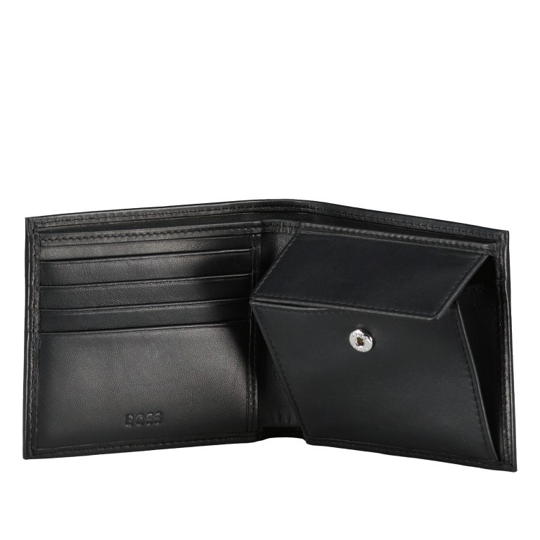 Geldbörse Randy 4CC-Coin Black, Farbe: schwarz, Marke: BOSS, EAN: 4063541908521, Abmessungen in cm: 11.3x9.5x2.5, Bild 4 von 4