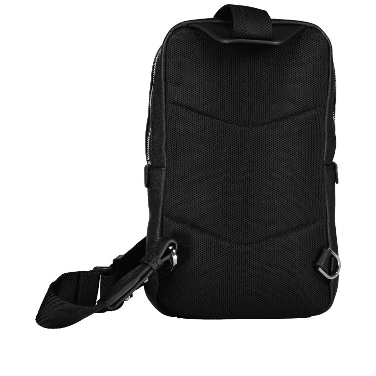 Umhängetasche Ray Monostrap Black, Farbe: schwarz, Marke: Boss, EAN: 4063542802101, Abmessungen in cm: 19x29x10.5, Bild 3 von 5