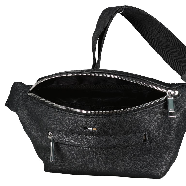 Gürteltasche Ray Beltbag Black, Farbe: schwarz, Marke: Boss, EAN: 4063542802125, Abmessungen in cm: 33x15.5x8, Bild 6 von 6