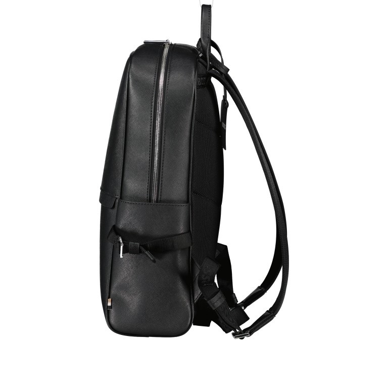 Rucksack Zair Black, Farbe: schwarz, Marke: BOSS, EAN: 4063536091368, Abmessungen in cm: 30x42x13, Bild 3 von 6