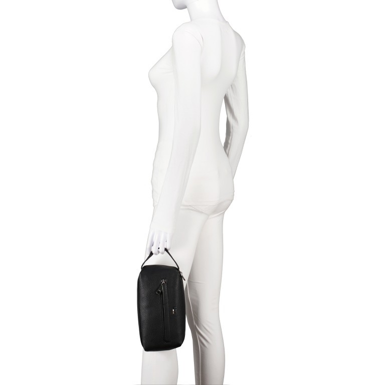 Kulturbeutel Ray Washbag Black, Farbe: schwarz, Marke: BOSS, EAN: 4063544892940, Abmessungen in cm: 21.5x11x9.5, Bild 4 von 5