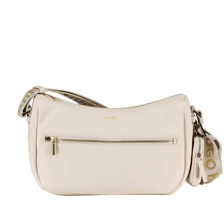 Umhängetasche Bel Open White, Farbe: beige, Marke: HUGO, EAN: 4063542797407, Abmessungen in cm: 32x20.5x11, Bild 1 von 6