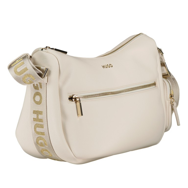 Umhängetasche Bel Open White, Farbe: beige, Marke: HUGO, EAN: 4063542797407, Abmessungen in cm: 32x20.5x11, Bild 2 von 6