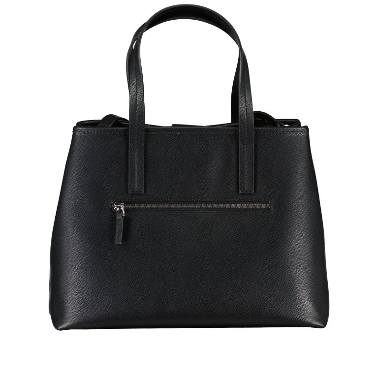 Handtasche Chris Satchel Black, Farbe: schwarz, Marke: HUGO, EAN: 4063541101786, Abmessungen in cm: 34x25.5x13, Bild 3 von 8