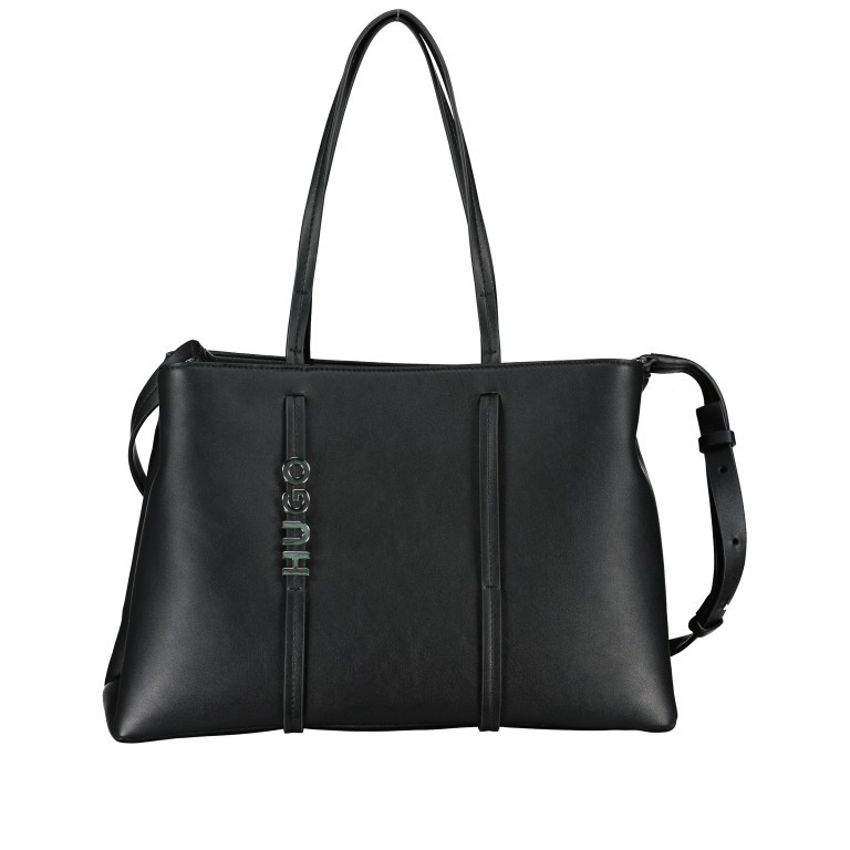 Shopper Mel Satchel Black, Farbe: schwarz, Marke: HUGO, EAN: 4063542797810, Abmessungen in cm: 39x26x13.5, Bild 1 von 7