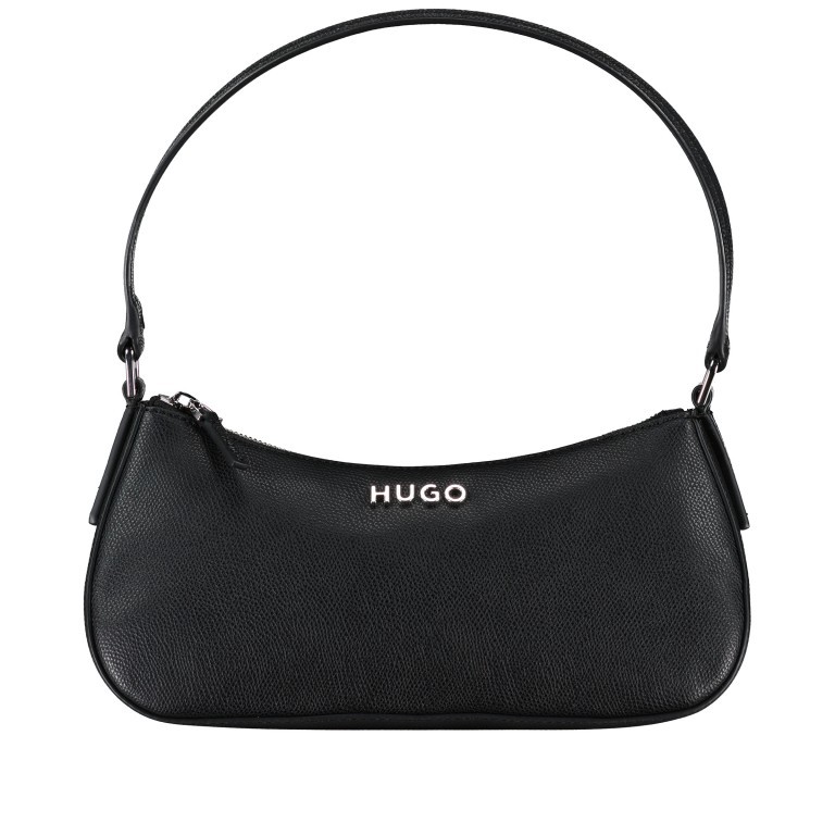 Umhängetasche Chris Hobo Black, Farbe: schwarz, Marke: HUGO, EAN: 4063541102530, Abmessungen in cm: 27.5x13.5x6.5, Bild 1 von 6