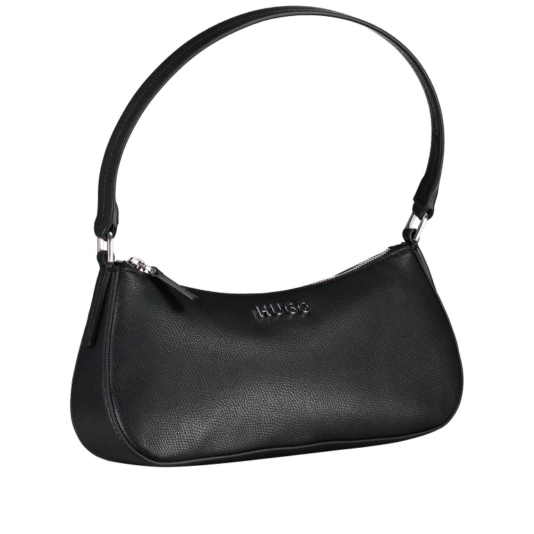 Umhängetasche Chris Hobo Black, Farbe: schwarz, Marke: HUGO, EAN: 4063541102530, Abmessungen in cm: 27.5x13.5x6.5, Bild 2 von 6