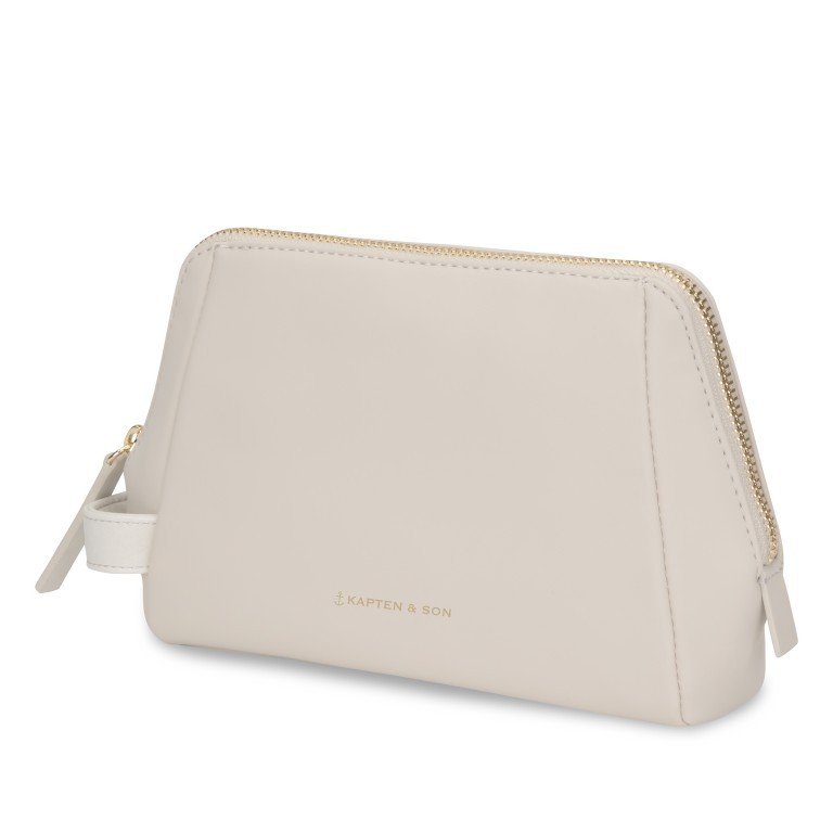 Kosmetik- / Utensilientasche Trevi Sandstone, Farbe: beige, Marke: Kapten & Son, EAN: 4251145201968, Abmessungen in cm: 22.5x14x4.5, Bild 2 von 7