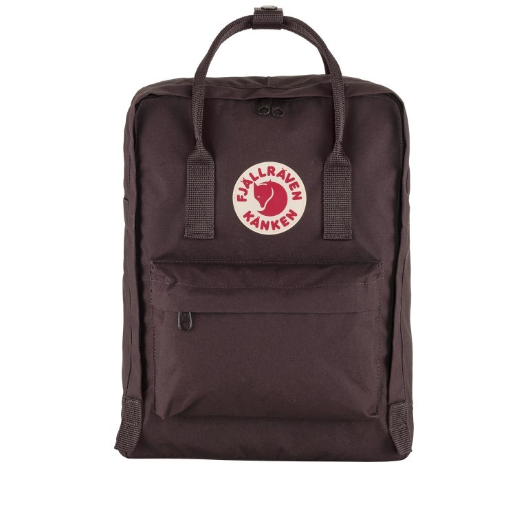 Rucksack Kånken Blackberry, Farbe: rot/weinrot, Marke: Fjällräven, EAN: 7323451017957, Abmessungen in cm: 27x38x13, Bild 1 von 15