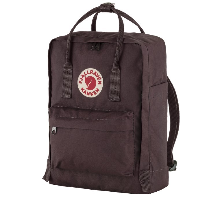 Rucksack Kånken Blackberry, Farbe: rot/weinrot, Marke: Fjällräven, EAN: 7323451017957, Abmessungen in cm: 27x38x13, Bild 2 von 15