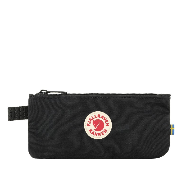 Federmäppchen Kånken Pen Case Black, Farbe: schwarz, Marke: Fjällräven, EAN: 7323451017339, Abmessungen in cm: 21x10x1, Bild 1 von 4