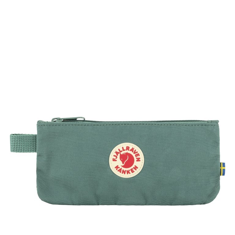 Federmäppchen Kånken Pen Case Frost Green, Farbe: grün/oliv, Marke: Fjällräven, EAN: 7323451017353, Abmessungen in cm: 21x10x1, Bild 1 von 4