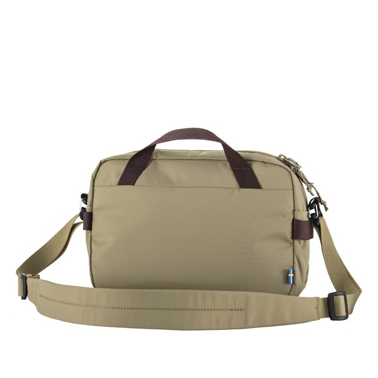 Umhängetasche / Gürteltasche High Coast Crossbody Clay, Farbe: beige, Marke: Fjällräven, EAN: 7323451017865, Abmessungen in cm: 24x16x7, Bild 3 von 8