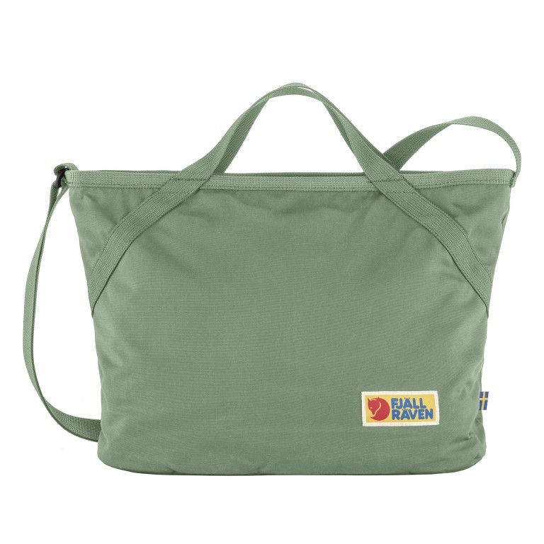 Tasche Vardag Crossbody Patina Green, Farbe: grün/oliv, Marke: Fjällräven, EAN: 7323451018268, Abmessungen in cm: 26x24x12, Bild 1 von 5