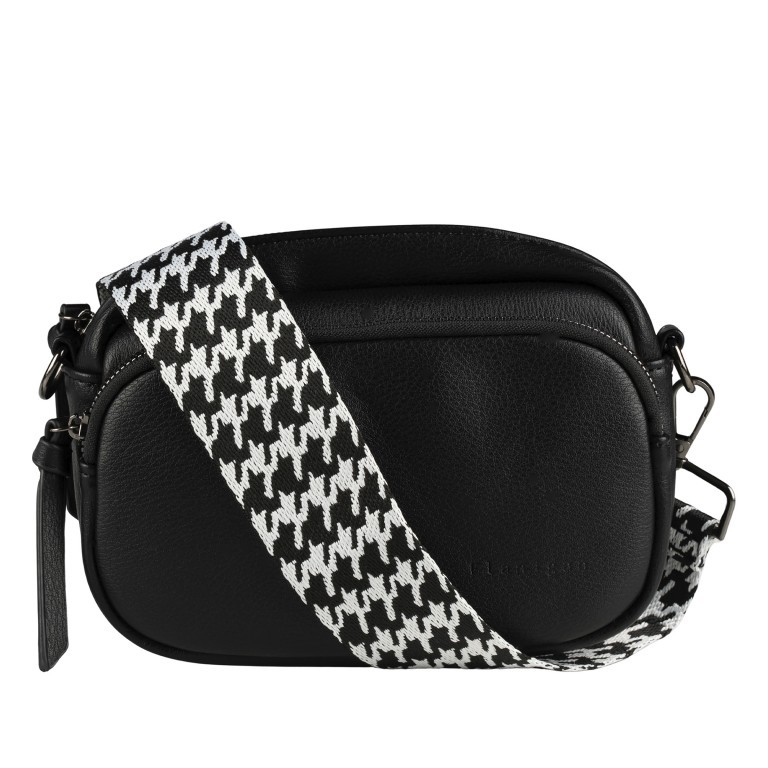 Umhängetasche Alice FU41-1369 Black, Farbe: schwarz, Marke: Flanigan, EAN: 4066727004673, Abmessungen in cm: 20.5x15.5x5.5, Bild 1 von 6