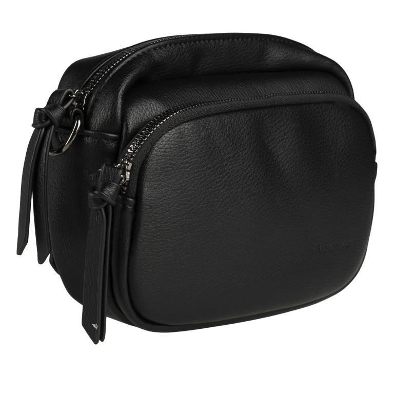 Umhängetasche Alice FU41-1369 Black, Farbe: schwarz, Marke: Flanigan, EAN: 4066727004673, Abmessungen in cm: 20.5x15.5x5.5, Bild 2 von 6