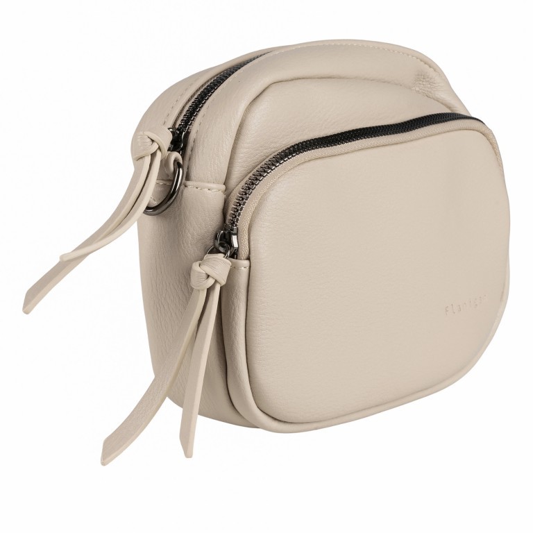 Umhängetasche Alice FU41-1369 Ecru, Farbe: beige, Marke: Flanigan, EAN: 4066727004703, Abmessungen in cm: 20.5x15.5x5.5, Bild 2 von 6