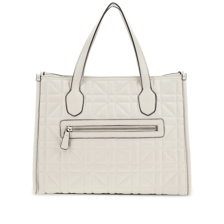 Handtasche Silvana Stone, Farbe: beige, Marke: Guess, EAN: 0190231845331, Abmessungen in cm: 33.5x25.5x13, Bild 4 von 9