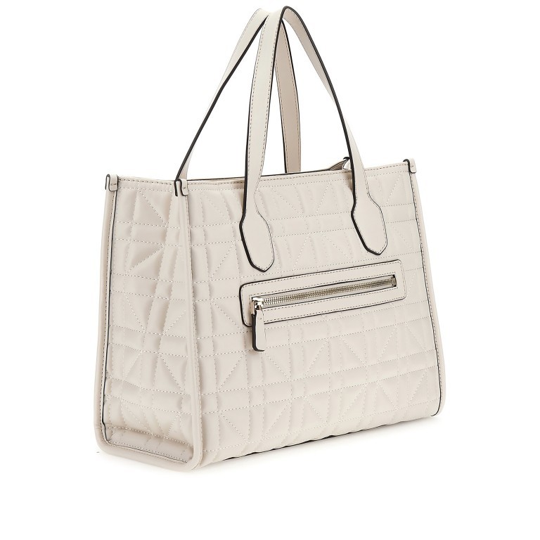 Handtasche Silvana Stone, Farbe: beige, Marke: Guess, EAN: 0190231845331, Abmessungen in cm: 33.5x25.5x13, Bild 3 von 9
