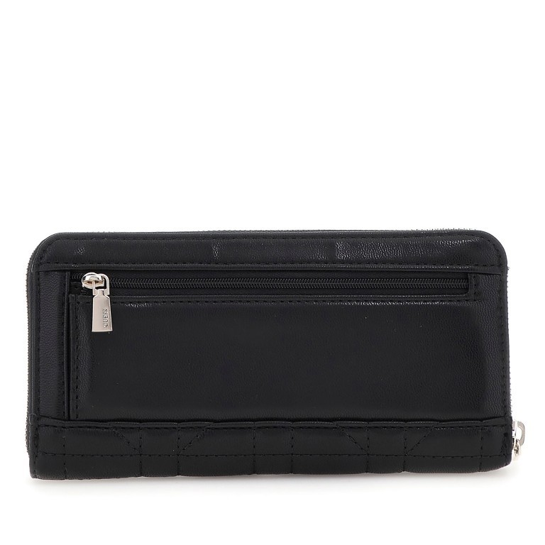 Geldbörse Assia Black, Farbe: schwarz, Marke: Guess, EAN: 0190231841715, Abmessungen in cm: 20.5x10.5x3, Bild 2 von 4