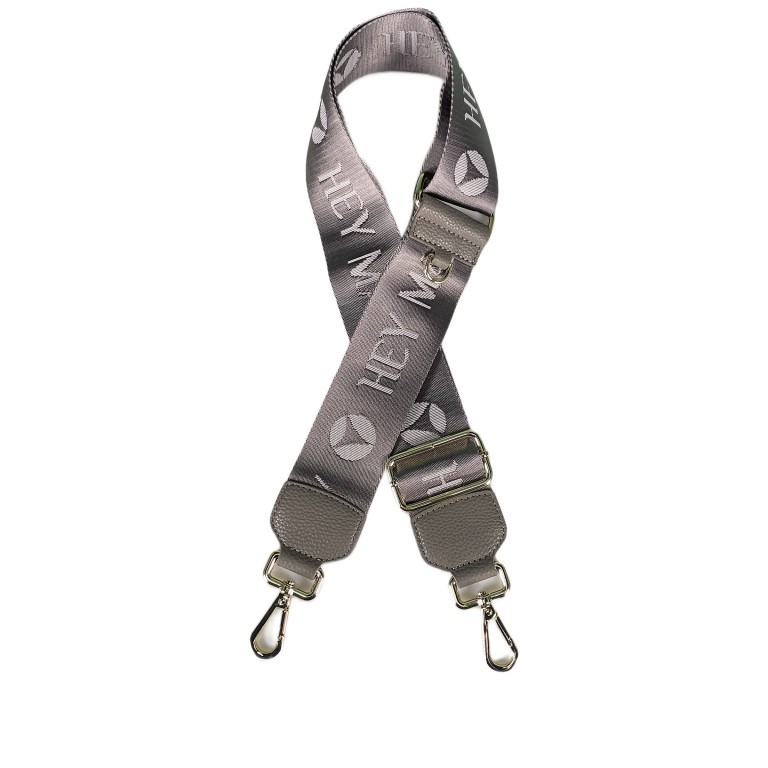 Schulterriemen Signature Strap Grey, Farbe: grau, Marke: Hey Marly, EAN: 4260597616237, Bild 1 von 7