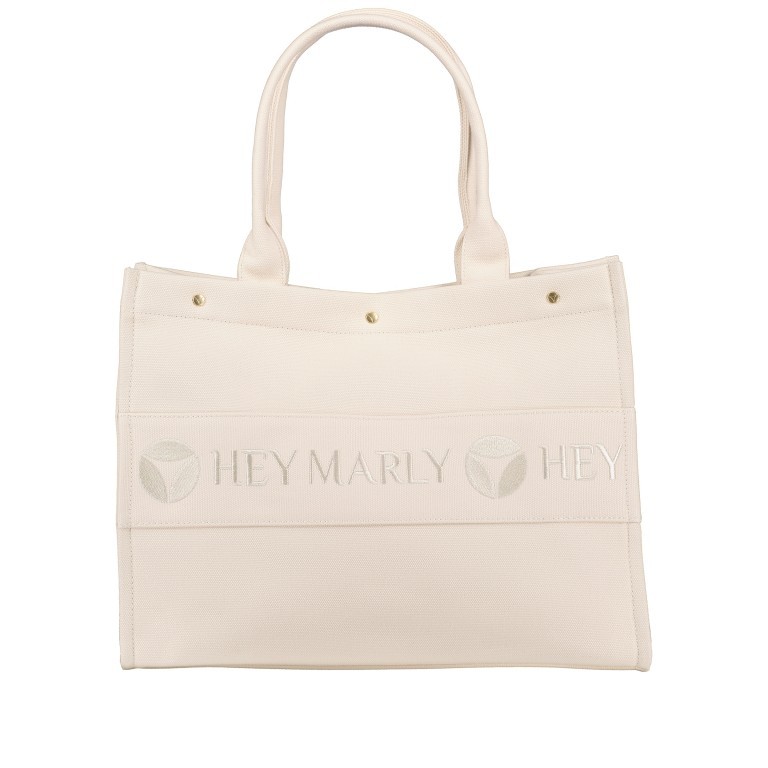 Shopper Signature Bag Crema, Farbe: beige, Marke: Hey Marly, EAN: 4260597616091, Abmessungen in cm: 41x33x16, Bild 1 von 5
