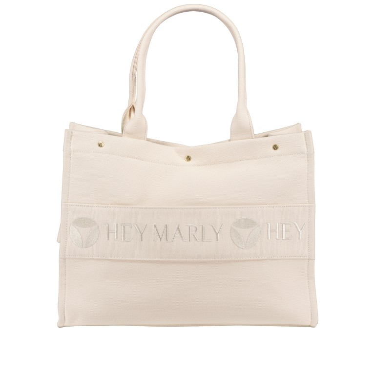 Shopper Signature Bag Crema, Farbe: beige, Marke: Hey Marly, EAN: 4260597616091, Abmessungen in cm: 41x33x16, Bild 3 von 5