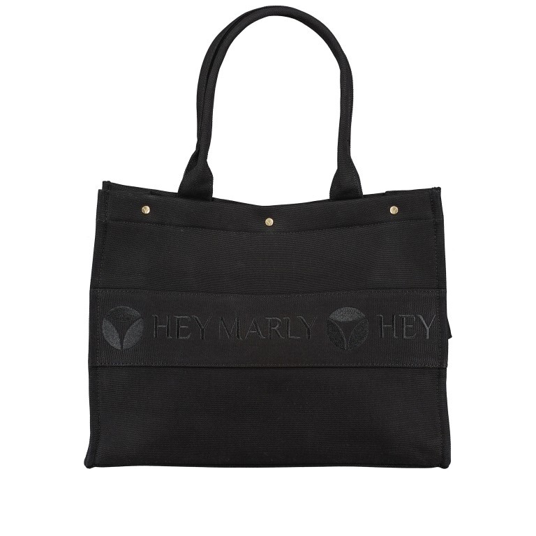 Shopper Signature Bag Black, Farbe: schwarz, Marke: Hey Marly, EAN: 4260597616107, Abmessungen in cm: 41x33x16, Bild 1 von 5